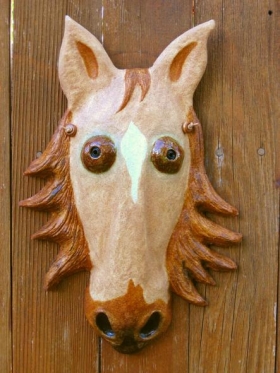 Wide-Eyed Horse * SOLD